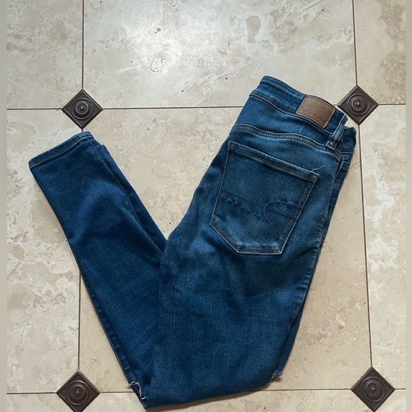 American Eagle Outfitters Denim - American Eagle Jeans - Ne(x)t level skinny jeans dark wash